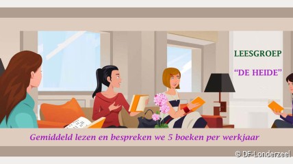 Bijeenkomst Leesgroep “DE HEIDE” rond het boek “Mijn tante Colette” van Valérie Perrin
